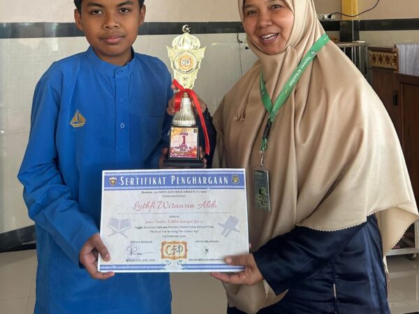 Jejak Langkah Generasi Qur’ani: Luthfi Wirawan Aldo Murid SMP IT Al-Kautsar Raih Juara 1 Lomba Tahfidz pada Ajang Cendana Festival Project 2026