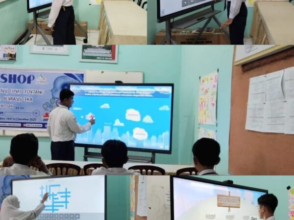 Pemanfaatan Smartboard di SMP IT Al-Kautsar: Transformasi Pembelajaran Digital untuk Meningkatkan Antusias Belajar Murid