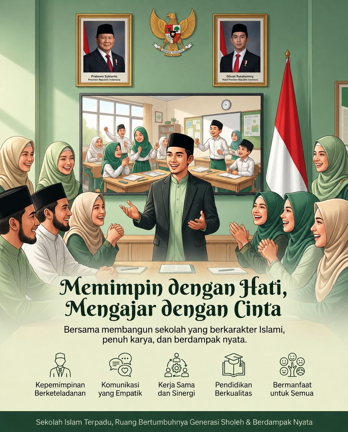 Semangat Pendidikan Islami di SMP IT Al-Kautsar : Memimpin dengan Hati, Mengajar dengan Cinta Semangat Pendidikan Islami di SMP IT Al-Kautsar : Memimpin dengan Hati, Mengajar dengan Cinta